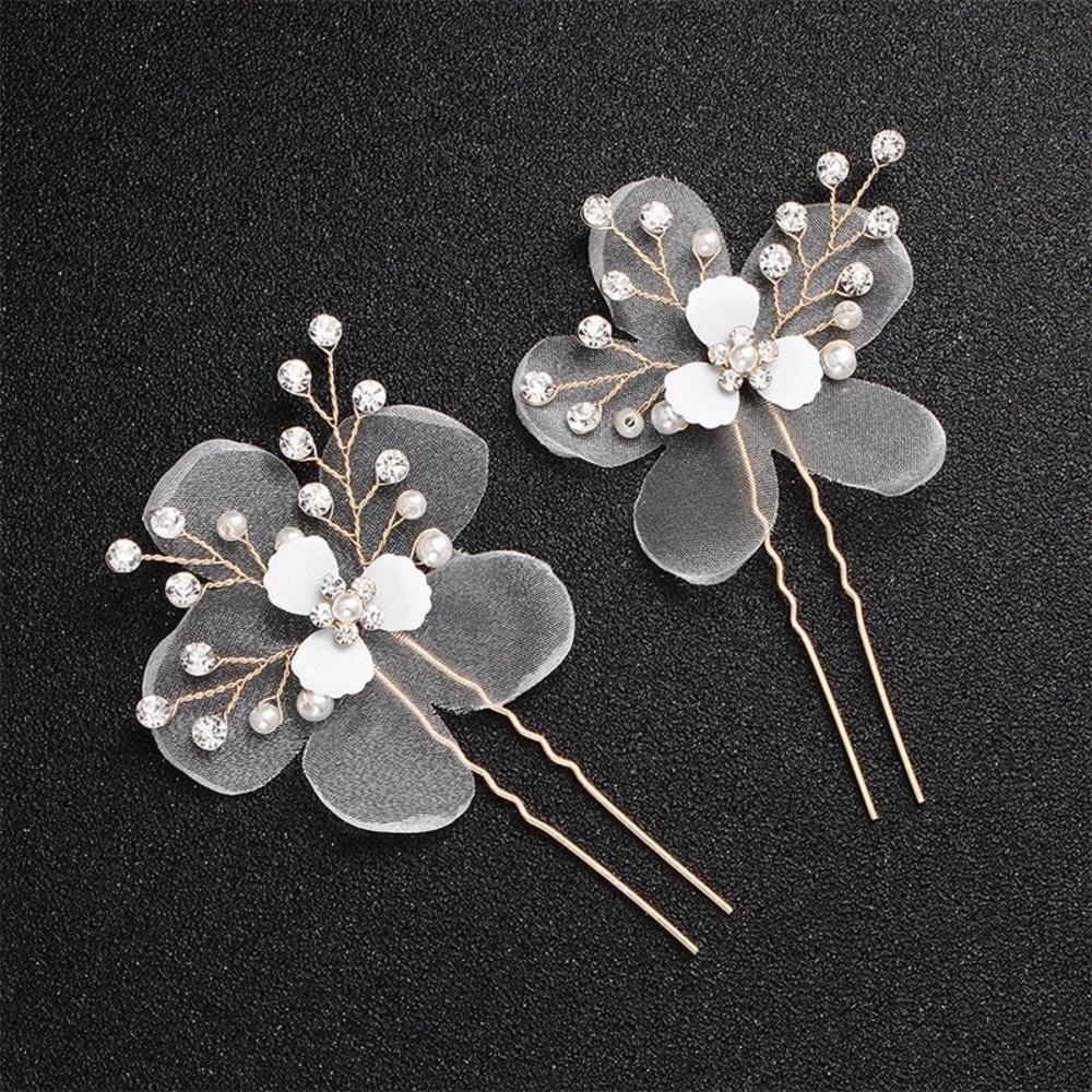 Flower Hair Pins